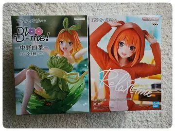 5등분의 신부 나카노 네잎 피규어 2개