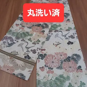 소나무 매화 국화 학 앤티크 마루오비