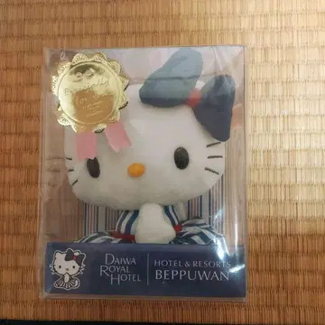 리조트 키티 오리지널 봉제 인형 다이와 로얄 호텔 벳푸만 키티