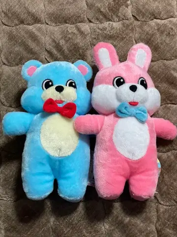 레트로 메모리즈 2 곰돌이 토끼 봉제 인형