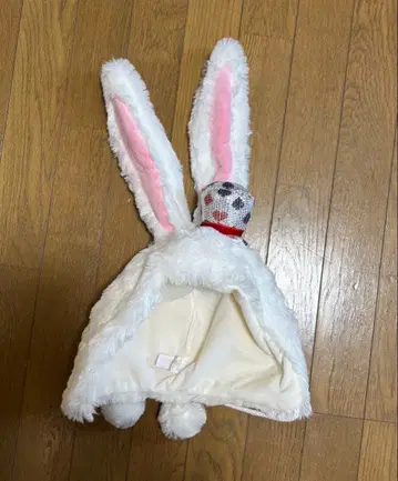 이상한 나라의 앨리스 화이트래빗 팬캡 디즈니