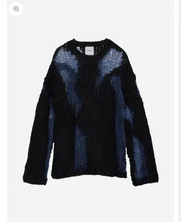 NOWNESS TWO YARN INTARSIA KNIT