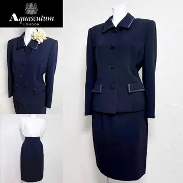 당일 발송 가능 [ 새상품급 ] 아쿠아 스큐텀 수험 세레모니 울 100%