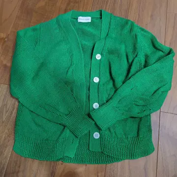 휴먼 우먼 기마코튼 가디건