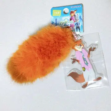 닉 꼬리 달린 키링 주토피아2