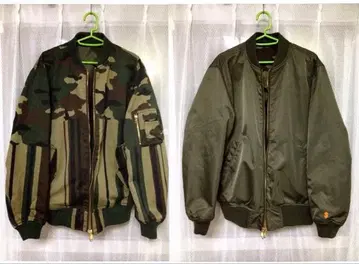 swagger MA-1 플라이트 자켓 L 바시티 자켓 카모플라쥬 카모