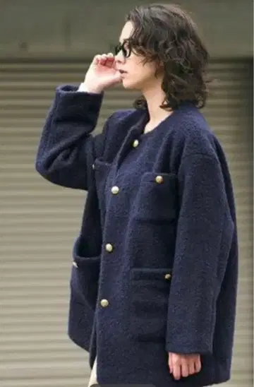 coca 네이비 자켓