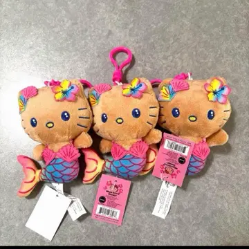 헬로키티 하와이 ABC마트 한정판 마스코트 일광화상 인어 머메이드