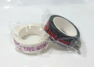 B'z LIVE-GYM 2025 FYOP 가챠 마스킹 테이프 2개 세트