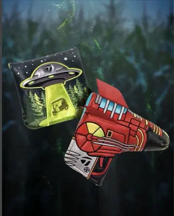 [ 한정품 ] 새상품 미사용 타이틀리스트 퍼터 커버 우주 에이리언