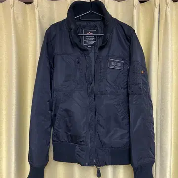 ALPHA INDUSTRIES MA-1 플라이트 자켓 블랙 M