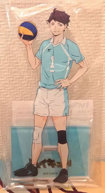 새상품 하이큐!! 아크릴 스탠드 오이카와 토오루 세컨드 유니폼 Ver.