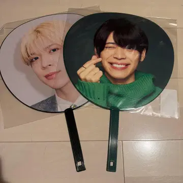 timeless 마츠시마 소 부채 2장 세트