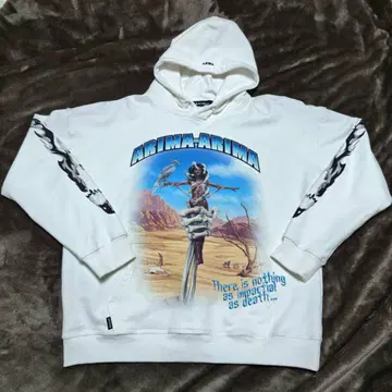 ARIMA-ARIMA 화이트 후드티 아리마 XL 사이즈