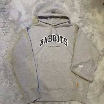 구하기 어려움 FR2 RABBITS 그레이 후드티 새상품급