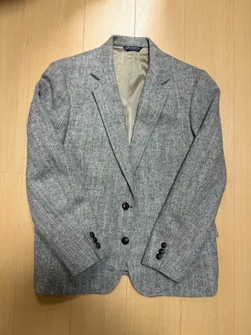 해리스 트위드 테일러드 자켓 USA제