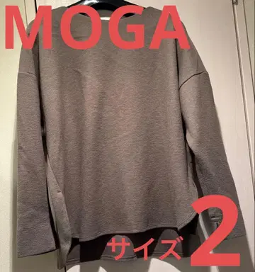 MOGA 상의 사이즈 2 그레이지