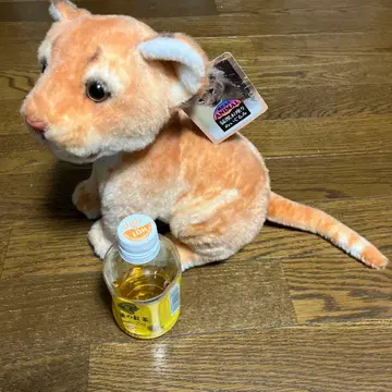 오렌지 컬러 새끼 호랑이 봉제 인형 약 25cm