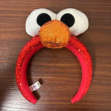 엘모 스팽글 머리띠