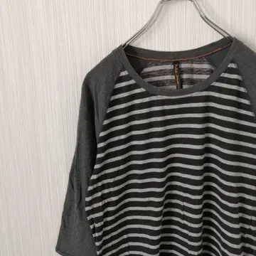 Nudie Jeans 롱 T 7부 소매 보더