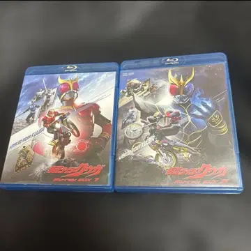 가면라이더 쿠우카 Blu-ray BOX 1과 3 [ 종이류 3개 누락 ]