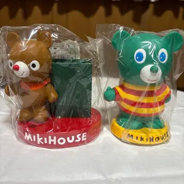 MikiHouse 곰 펜꽂이 저금통 세트