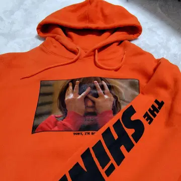 H&M THE SHINING 오렌지 후드티