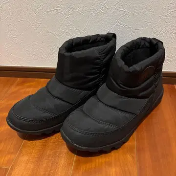 SOREL 블랙 숏부츠