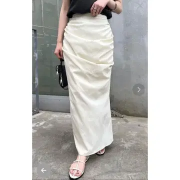 CAPRICIEUX LEMAGE 드레이프 스커트