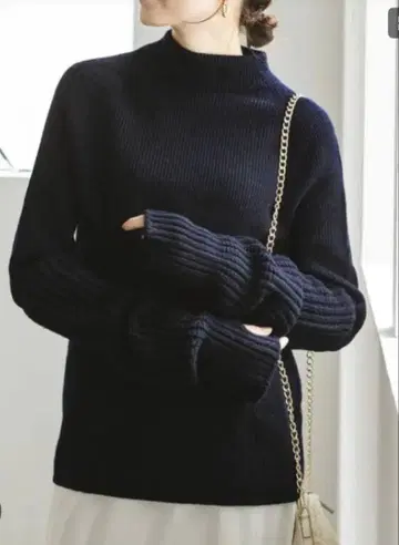 NOBLE [ 추가2 ] 암워머 포함 니트 택 포함 미사용 새상품