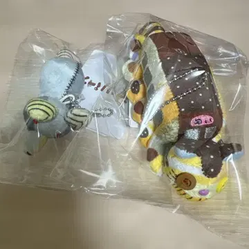 지브리 파크 고양이 버스 쥐 봉제 인형 키링 세트