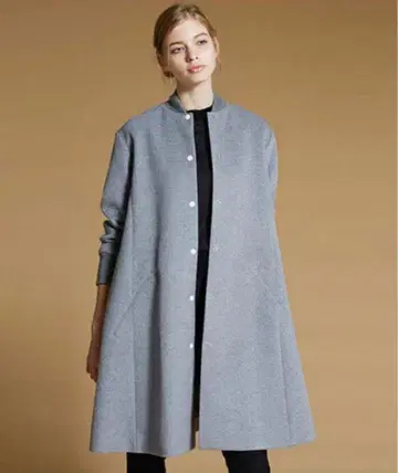 LE CIEL BLEU 텐트라인 롱 코트 36