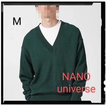 [ 새상품급 ] LB.03/코튼실켓사슴코코빅V넥니트