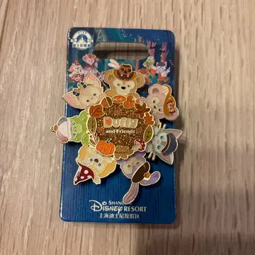디즈니 핀즈 더피 프렌즈 핀 배지 상하이 디즈니