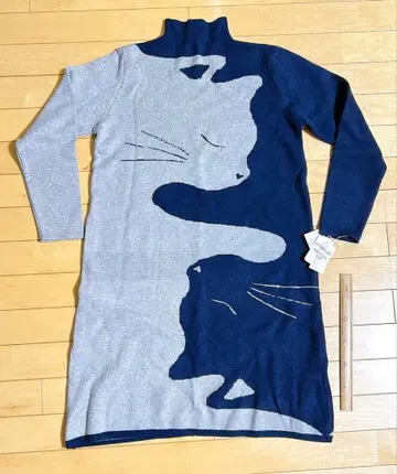 고양이 고양이 고양이 좋아하는 분들을 위한 새상품 스웨터 귀여움