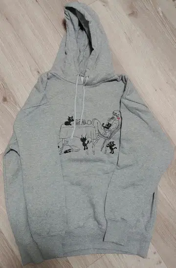 키요 키요 고양이 후드티 L 사이즈