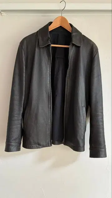 [ Ron Herman ] 론 헤르만 라무 가죽 자켓 브라운