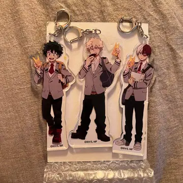 나의 히어로 아카데미아 전신 아크릴 키링 도넛 3개