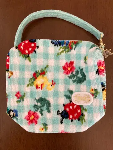 [ 완판템 새상품급 ] 페이러 하이디체크 해피니스민트 손잡이 파우치