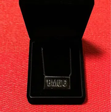 BMSG 목걸이 [ 한정판 색상 블랙 ]