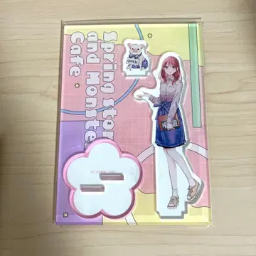 봄의 폭풍과 몬스터 아크릴 스탠드 카페 하루노 아라시코