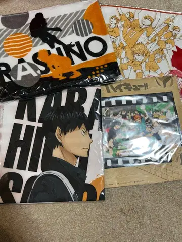 하이큐!! 플리스 타월 약 70cm x 100cm