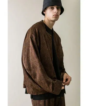 monky time 페이즐리 자켓