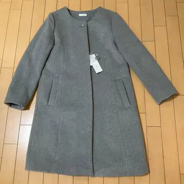 [택 포함 새상품] a.v.v standard 그레이 롱 코트