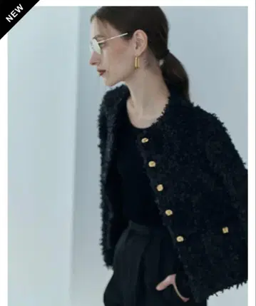 새상품 BLUELEA Tweedy cardigan jacket 블루레아