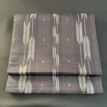 니시진 비단 다이코 주식회사 제작 후쿠로 오비 실크 100% 미재단품