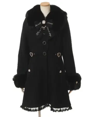 LIZLISA 리즈리사 코트 블랙