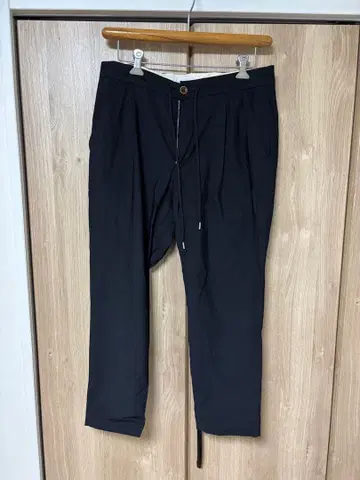 mellowpeople 블랙 슬랙스