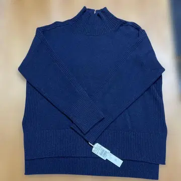 새상품 미사용 야마다야 soeur7 니트 스웨터 다크 네이비 9호