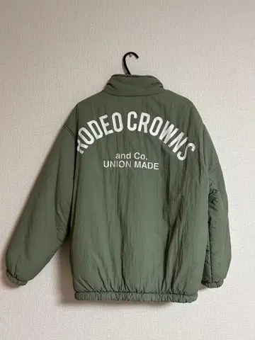 RODEO CROWNS 블루종 카키 계열 그린